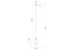 Подвесной светильник Arte Lamp Recinto A7053SP-1GY 1