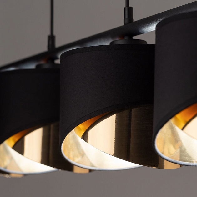 Подвесная люстра TK Lighting 4825 Grant Black Фото № 3