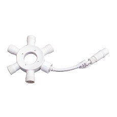 Соединитель для гирлянд Uniel UTC-F90 Y6 WHITE UL-00013231 1