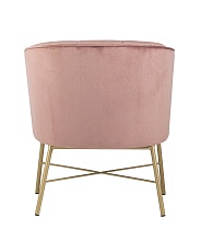 Кресло Stool Group Шале велюр розовый FALETTE PINK 3