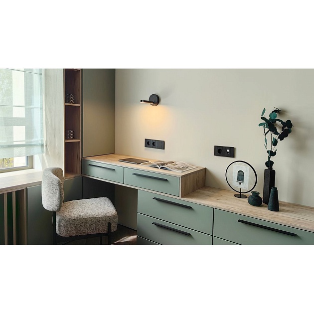 Настенный светильник Maytoni Fad MOD070WL-L8B3K Фото № 9