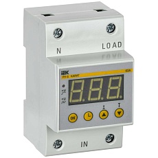 Реле напряжения РН-д однофазное 54мм 63А IEK IVR31-1-63