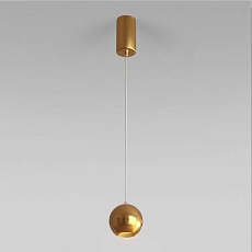 Подвесной светодиодный светильник Elektrostandard Giro 50215/1 Led бронза a055674 3