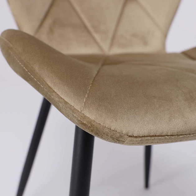 Кухонный стул AksHome Congo капучино, велюр 90025 изображение 5 Кухонный стул AksHome Congo капучино, велюр 90025 Фото № 5