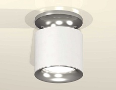 Комплект накладного светильника Ambrella light Techno Spot XS7401102 SWH/PSL белый песок/серебро полированное (N7927, C7401, N7012) 1