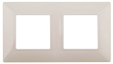 Рамка 2-постовая ЭРА Elegance 14-5002-02 Б0034388