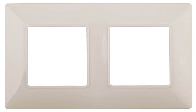 Рамка 2-постовая ЭРА Elegance 14-5002-02 Б0034388 Фото № 1