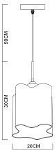 Подвесной светильник Arte Lamp Serenata A3458SP-1AB 3