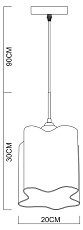 Подвесной светильник Arte Lamp Serenata A3458SP-1AB 3