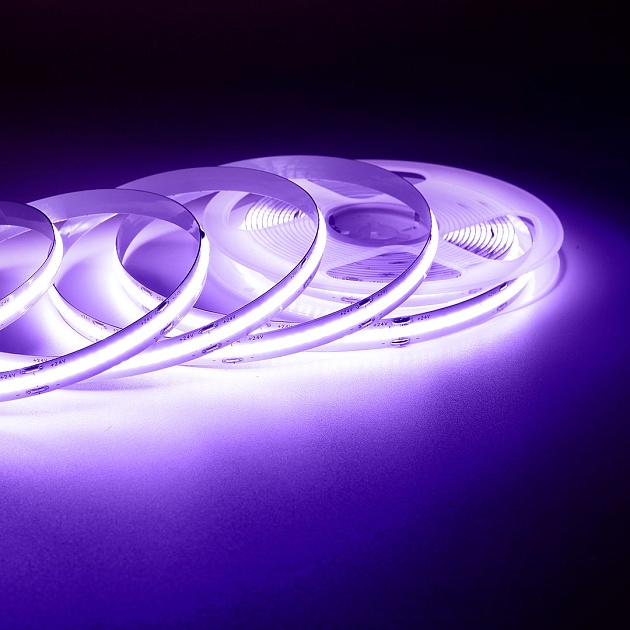 Светодиодная лента Apeyron 11W/m 352LED/m COB фиолетовый 5M 192ОО Фото № 1