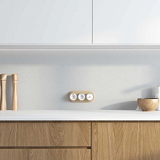 Рамка Werkel Legend на 3 поста светлый бук W0035224 4690389166587 2