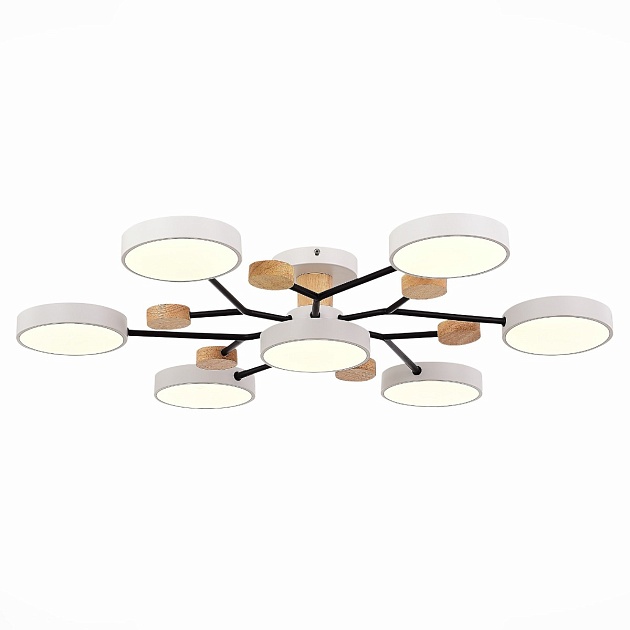 Потолочная светодиодная люстра Evoluce FAEMA SLE6006-502-07 изображение 1 Потолочная светодиодная люстра Evoluce FAEMA SLE6006-502-07 Фото № 1
