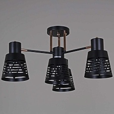 Люстра Reluce 06074-3.3-04 BK+FG 1