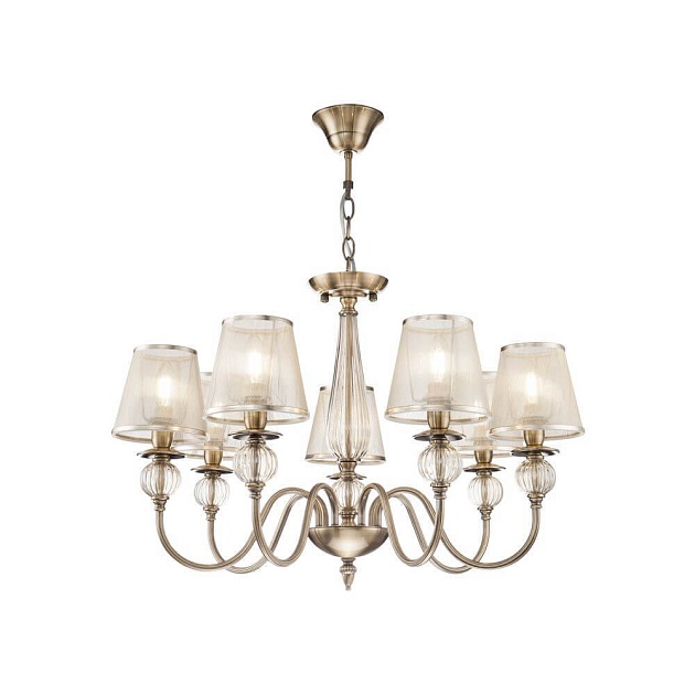 Подвесная люстра Freya Inessa FR2685PL-07BZ Фото № 1