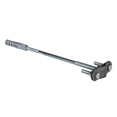 Крепление молниеприемника к стене D=16 мм L=120мм хомут HZ EKF PROxima lp-04120