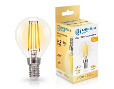 Лампа светодиодная Шар P45 11W 2700K Ambrella light Bulding 451133 1
