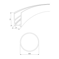 Шинопровод Elektrostandard Slim Magnetic 85160/00 a066497 1