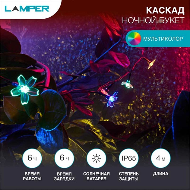 Уличная гирлядна LAMPER 602-270 изображение 1 Уличная гирлядна LAMPER 602-270 Фото № 1