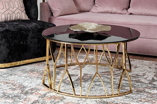 Журнальный стол Garda Decor 13RXCT3104-Gold Фото № 4