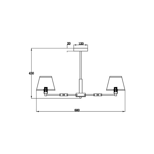 Потолочная люстра Vele Luce Adele VL4003L06 изображение 4 Потолочная люстра Vele Luce Adele VL4003L06 Фото № 4