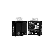 Выключатель ROUND 2 кл с подсветкой 10А с/у оникс KRANZ KR-78-0714-3 1