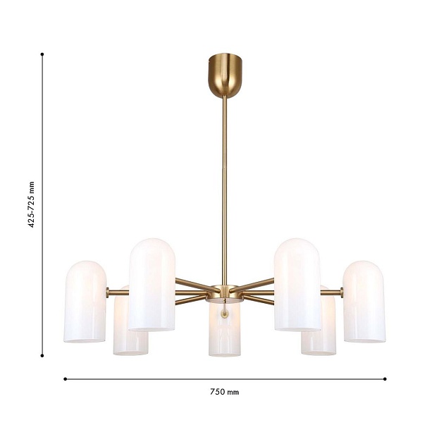 Подвесная люстра F-Promo Barfila 4619-7P изображение 2 Подвесная люстра F-Promo Barfila 4619-7P Фото № 2