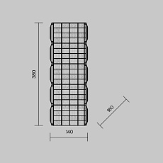 Бра Maytoni Castello MOD335WL-L20CH3K 3