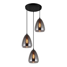 Подвесная люстра Lumina Deco Braga LDP 6841-3 GY