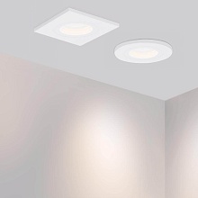 Мебельный светодиодный светильник Arlight LTM-S46x46WH 3W Warm White 30deg 015392 1