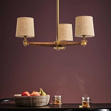 Подвесная люстра Imperium Loft Jorgenson D70 Beige/Light Wood 203577-26 3