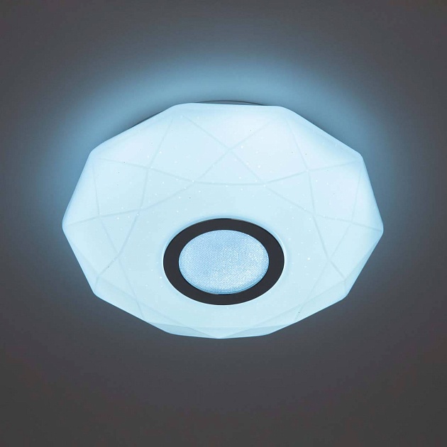 Настенно-потолочный светодиодный светильник Citilux Диамант Хром CL713B10 фото 2