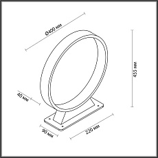 Уличный светильник Odeon Light Nature Uvo 6615/6FL 4