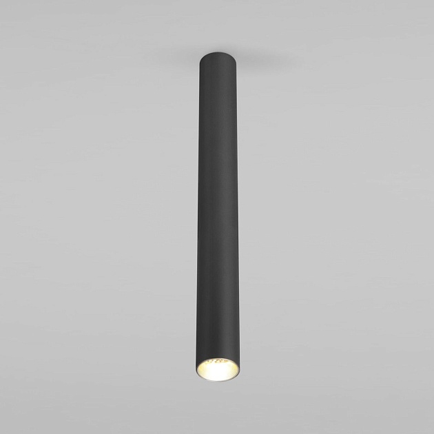 Потолочный светодиодный светильник Elektrostandard Pika 25030/Led черный a061118 фото 