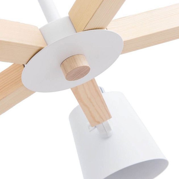 Потолочная люстра Arte Lamp A7141PL-5WH Фото № 4