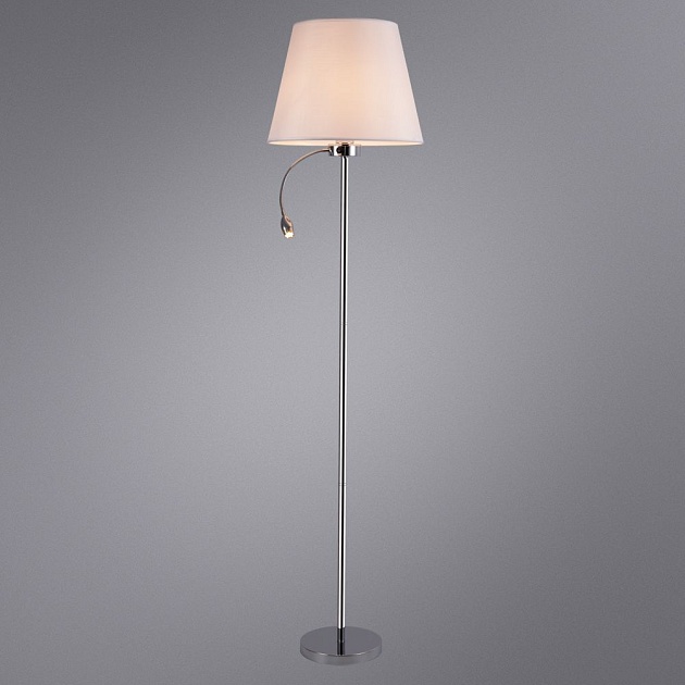 Торшер Arte Lamp Elba A2581PN-2CC изображение 4 Торшер Arte Lamp Elba A2581PN-2CC Фото № 4