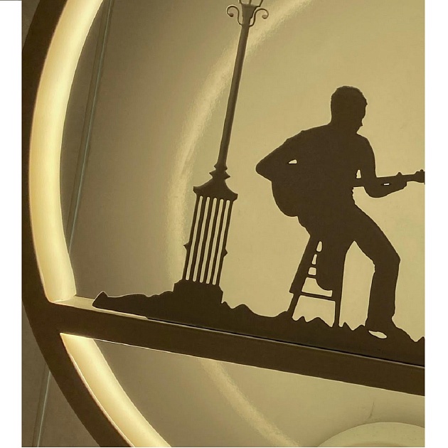 Настенный светодиодный светильник Kink Light Пано 074110,3 Фото № 2