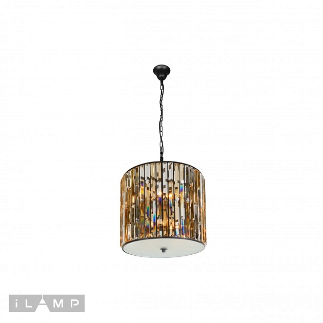 Подвесной светильник iLamp Royal 10390-5+5P BK Фото № 1