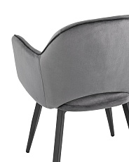 Кухонный стул Stool Group Венера вращающийся велюр серый MC16-2F KD HLR-21 5
