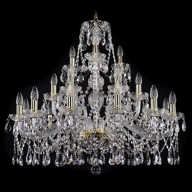 Подвесная люстра Bohemia Ivele 1413/12+6+3/300 G Фото № 1