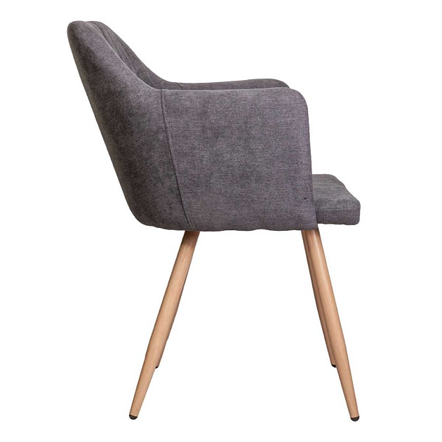 Кресло AksHome Brit темно-серый, ткань 63398 изображение 5 Кресло AksHome Brit темно-серый, ткань 63398 Фото № 5