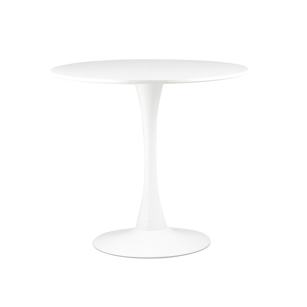 Кухонный стол Stool Group Tulip D80 белый УТ000002289 изображение 1 Кухонный стол Stool Group Tulip D80 белый УТ000002289 Фото № 1