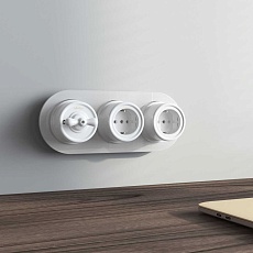 Переключатель-выключатель Werkel одноклавишный Retro белый W5612001 4690389166709 5