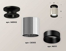 Комплект потолочного светильника Ambrella light Techno Spot XC (N6902, C6305, N6111) XS6305061 2