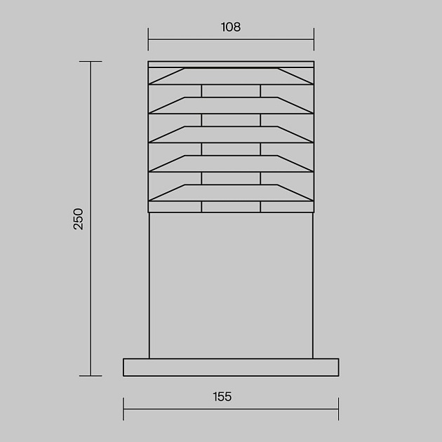 Ландшафтный светильник Maytoni Outdoor O576FL-01GR Фото № 2