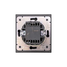 Выключатель STRONG 1 кл 10А с/у антрацит KRANZ KR-78-0705-5 5