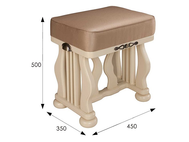 Банкетка Мебелик Джульетта 005750 изображение 3 Банкетка Мебелик Джульетта 005750 Фото № 3