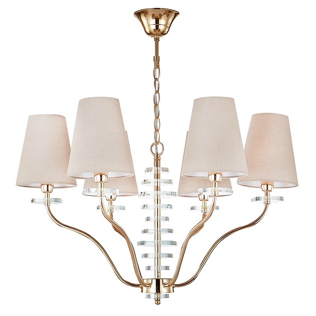 Подвесная люстра Crystal Lux ARMANDO SP6 GOLD Фото № 1