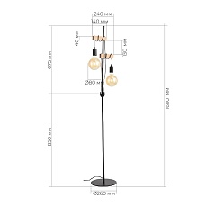 Торшер Evoluce Bagetti SL1142.405.01 2