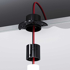 Встраиваемое крепление для круглого гибкого неона Full light черный Elektrostandard a070755 5