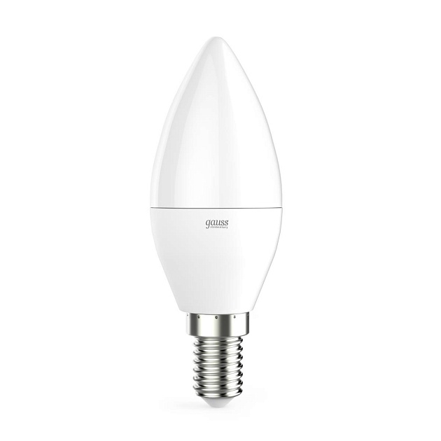 Лампа светодиодная Gauss E14 8W 6500K матовая 33138 изображение 1 Лампа светодиодная Gauss E14 8W 6500K матовая 33138 Фото № 1